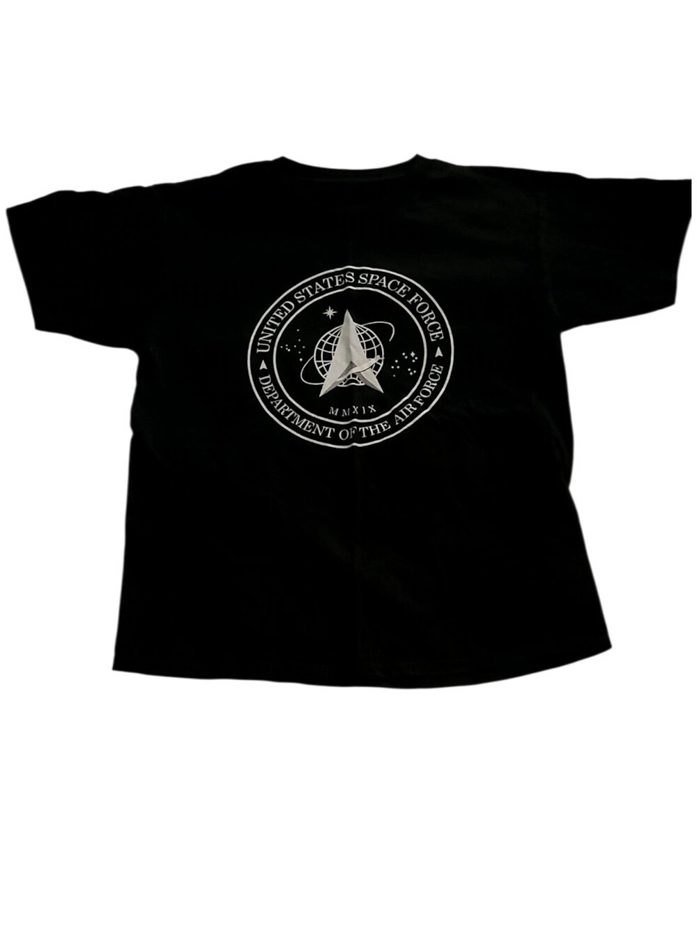 United States Space Force Graphic Tee - Black Kids Sz M - L